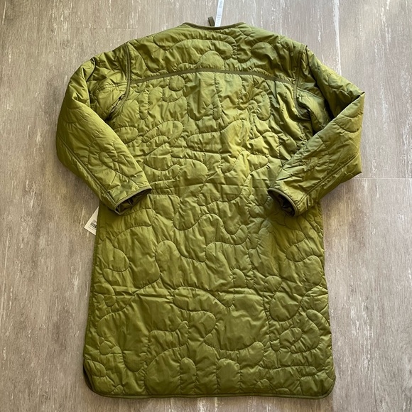 Sold Lululemon Insulated Quilted Long Bomber - Juniper Green - Picture 3 of 10